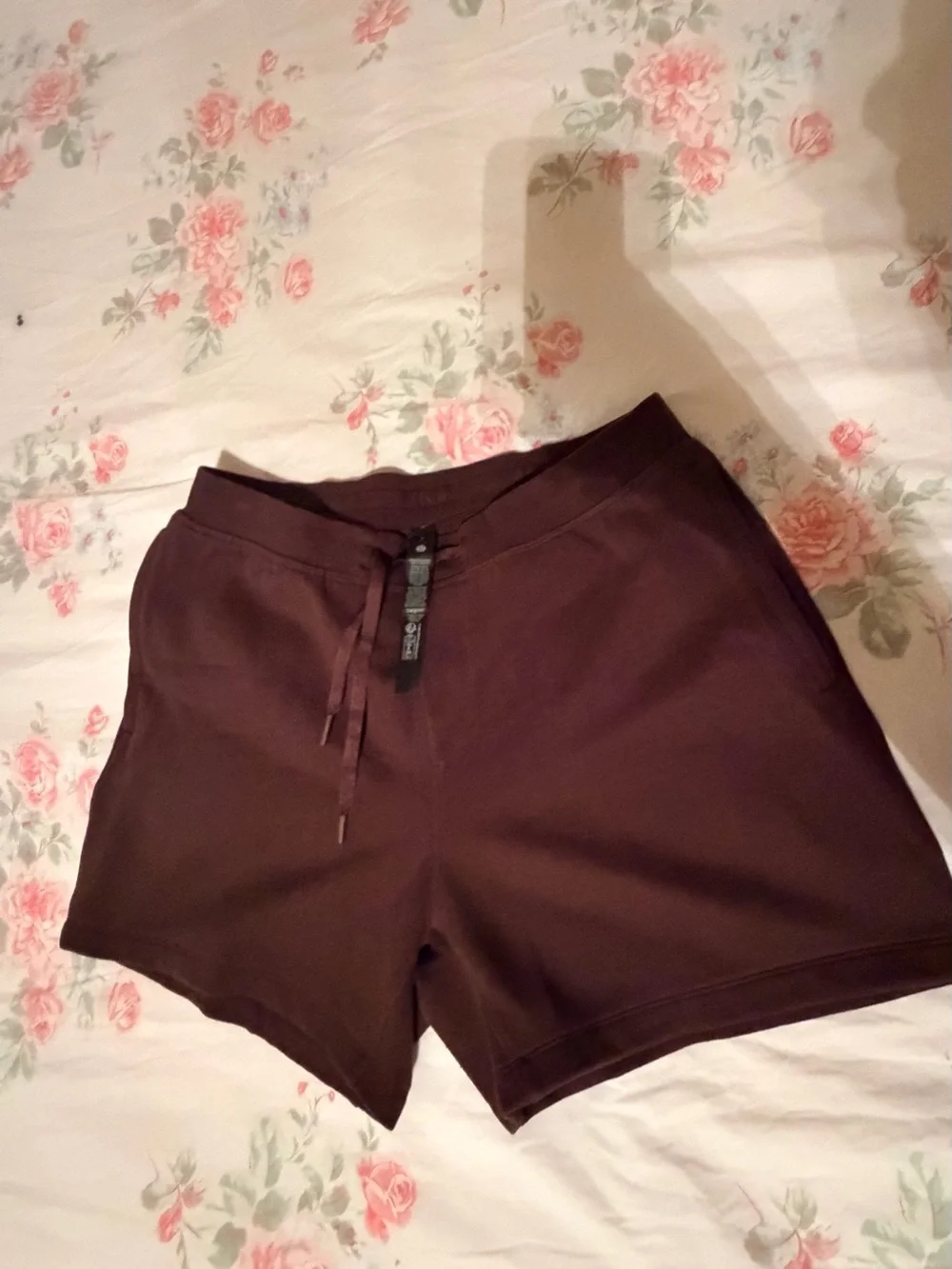 Lululemon Men’s Brown Cotton Fleece Shorts
